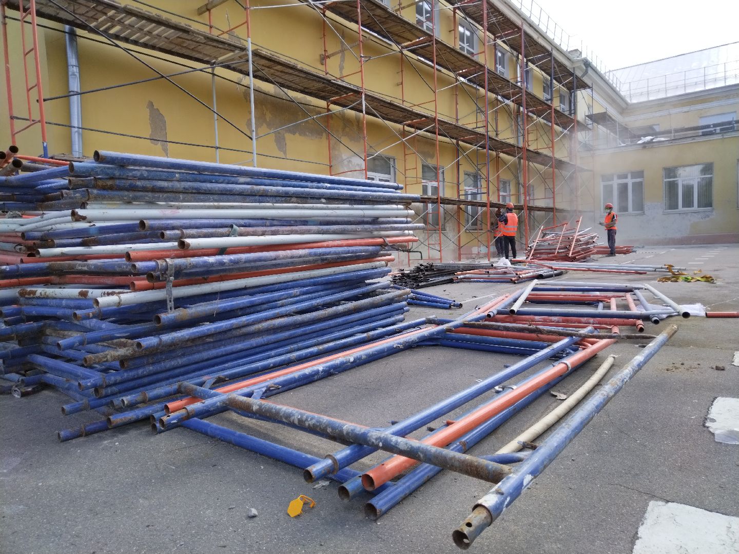 Школа 8, Мытищи, капитальный ремонт