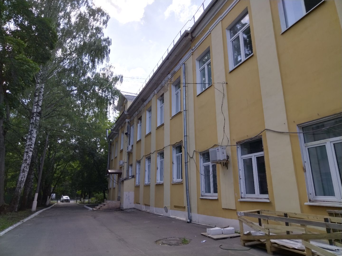 Школа 8, Мытищи, капитальный ремонт