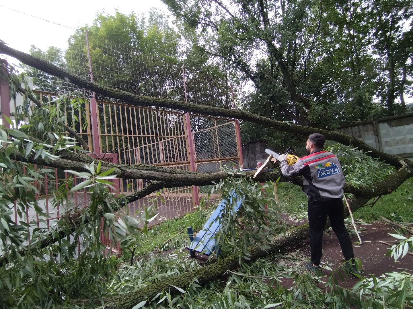 Непогода, Подмосковье, Мытищи, коммунальные службы