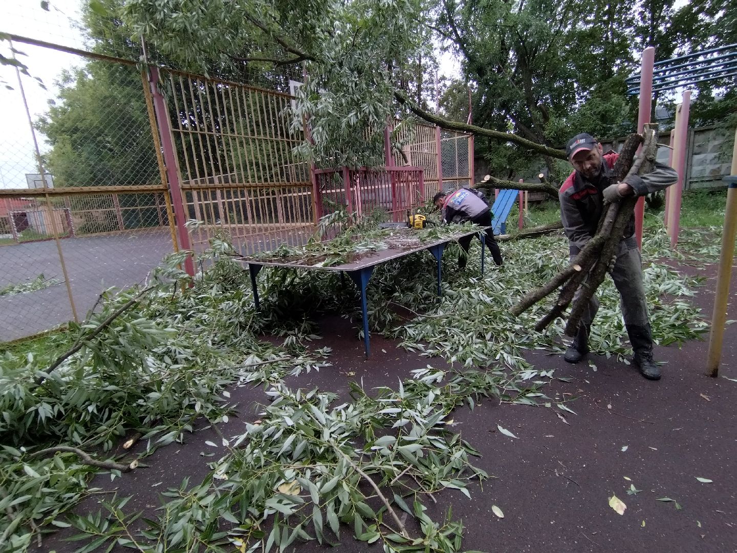 Непогода, Подмосковье, Мытищи, коммунальные службы