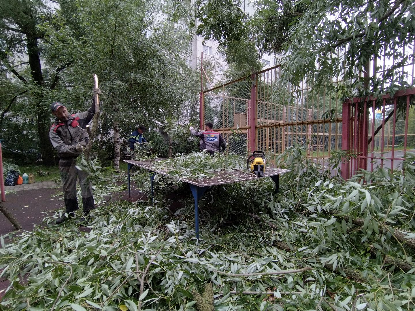 Непогода, Подмосковье, Мытищи, коммунальные службы