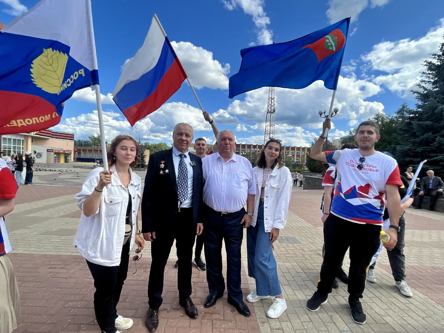 Наро-Фоминск, дети Донбасса, дети России, патриотическая акция, культура Подмосковья Донбасс