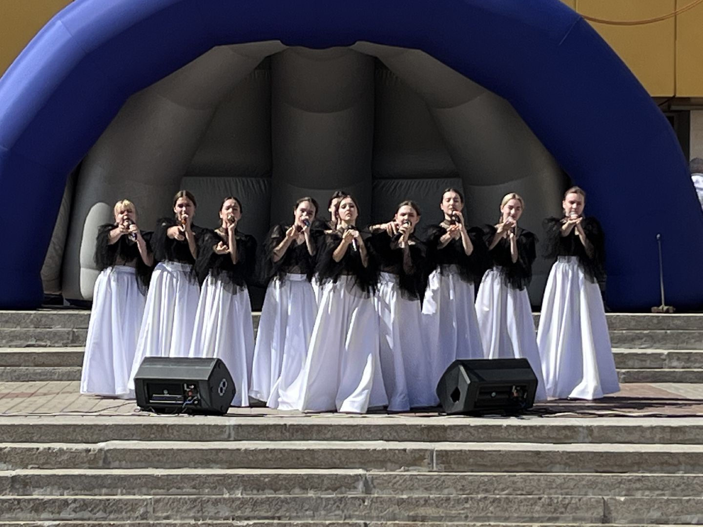 Наро-Фоминск, дети Донбасса, дети России, патриотическая акция, культура Подмосковья Донбасс