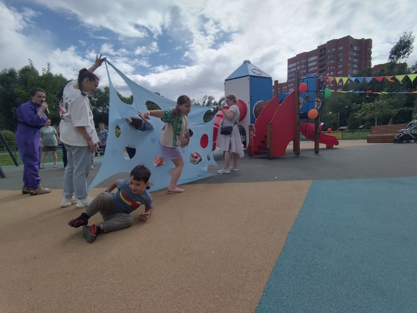 Детская площадка, Мытищи, губернаторская программа