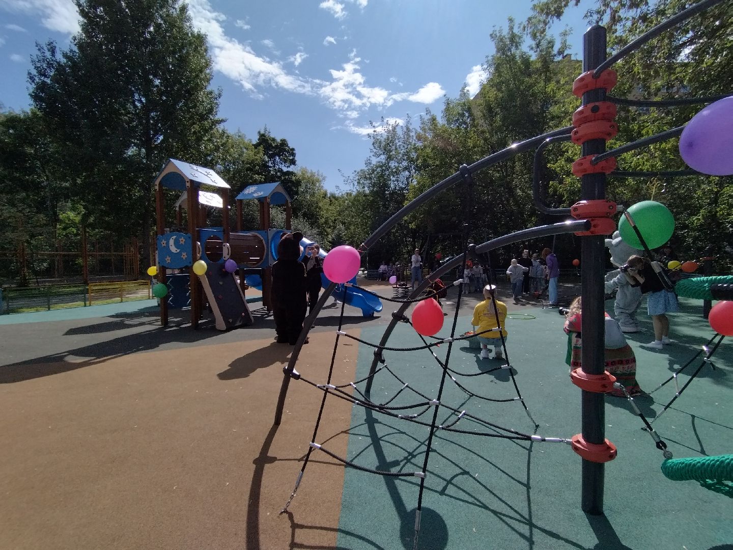 Детская площадка, губернаторская программа, Мытищи