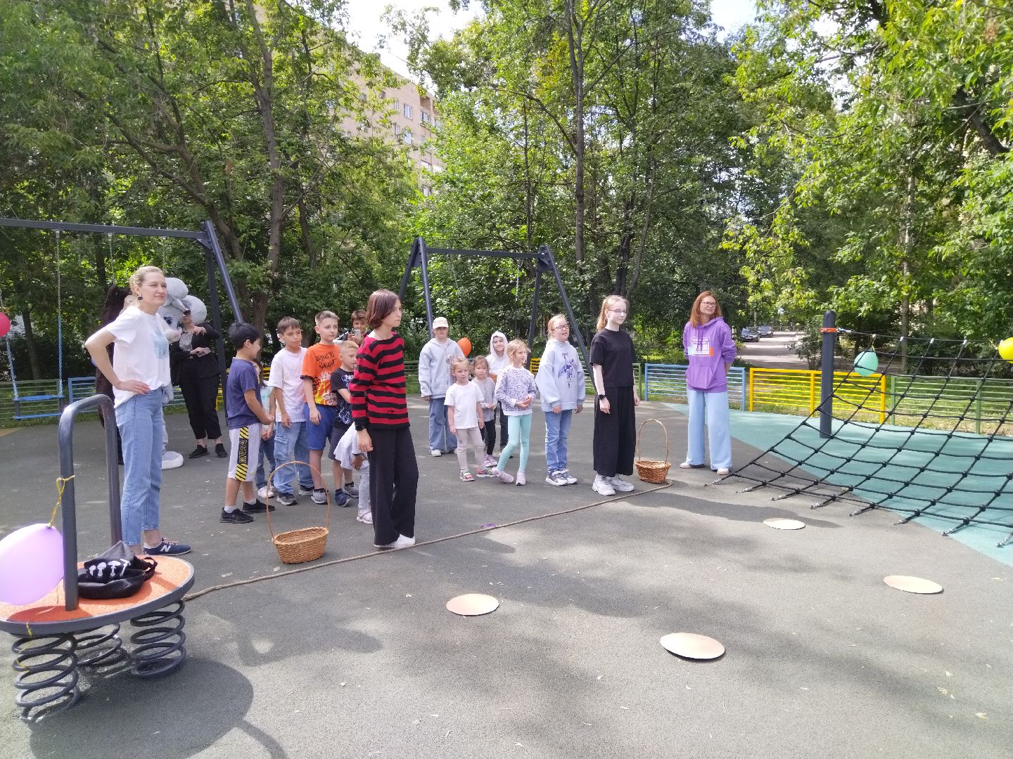 Детская площадка, губернаторская программа, Мытищи