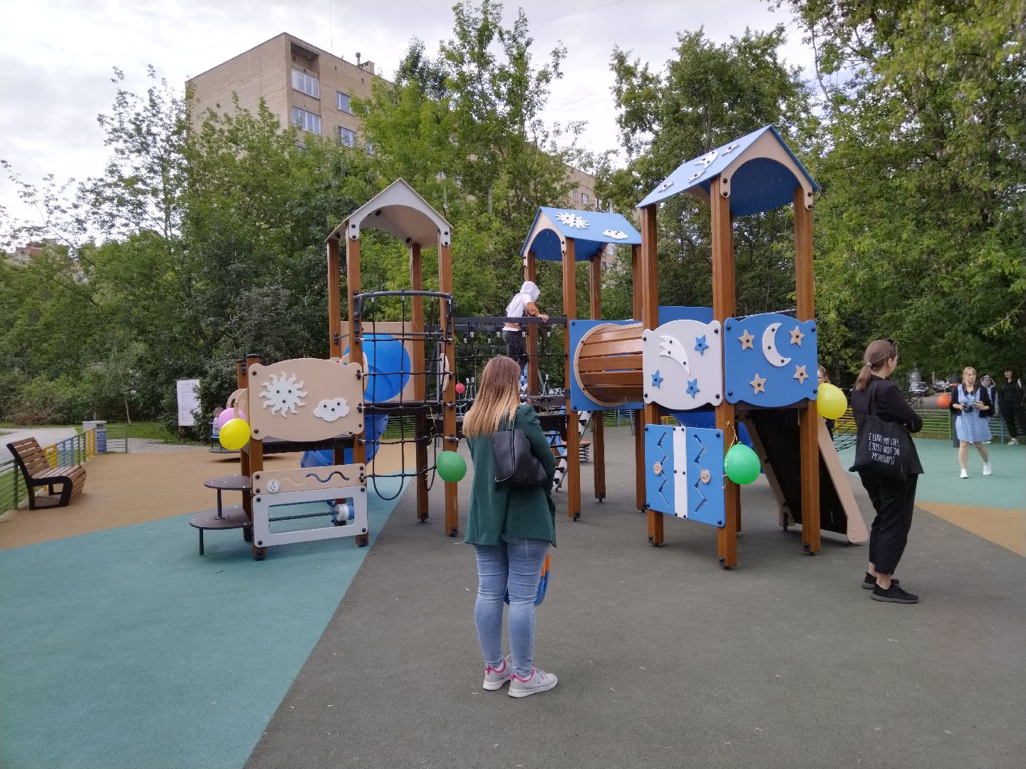 Детская площадка, губернаторская программа, Мытищи