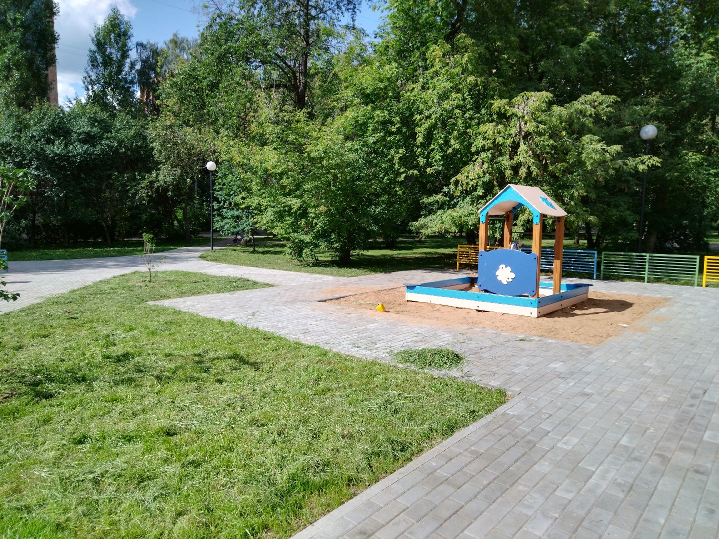 Детская площадка, губернаторская программа, Мытищи