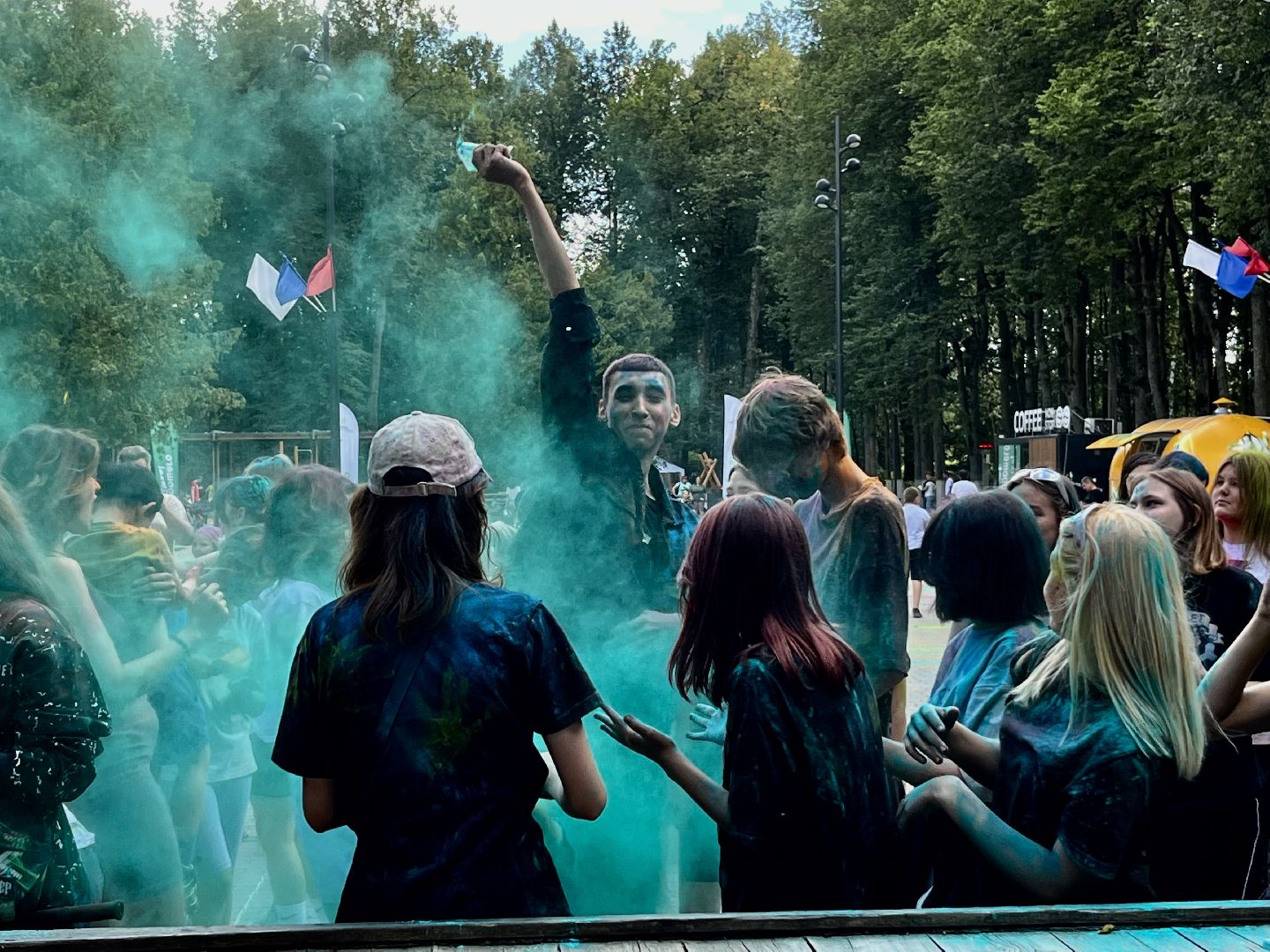 Наро-Фоминск, центральный парк, лето в Подмосковье, фестиваль