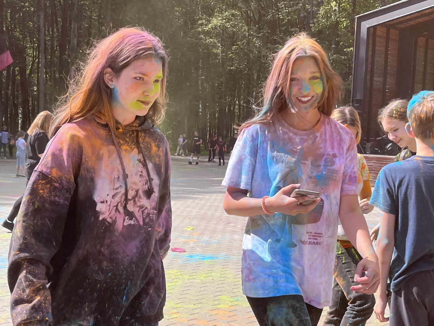 Наро-Фоминск, центральный парк, лето в Подмосковье, фестиваль