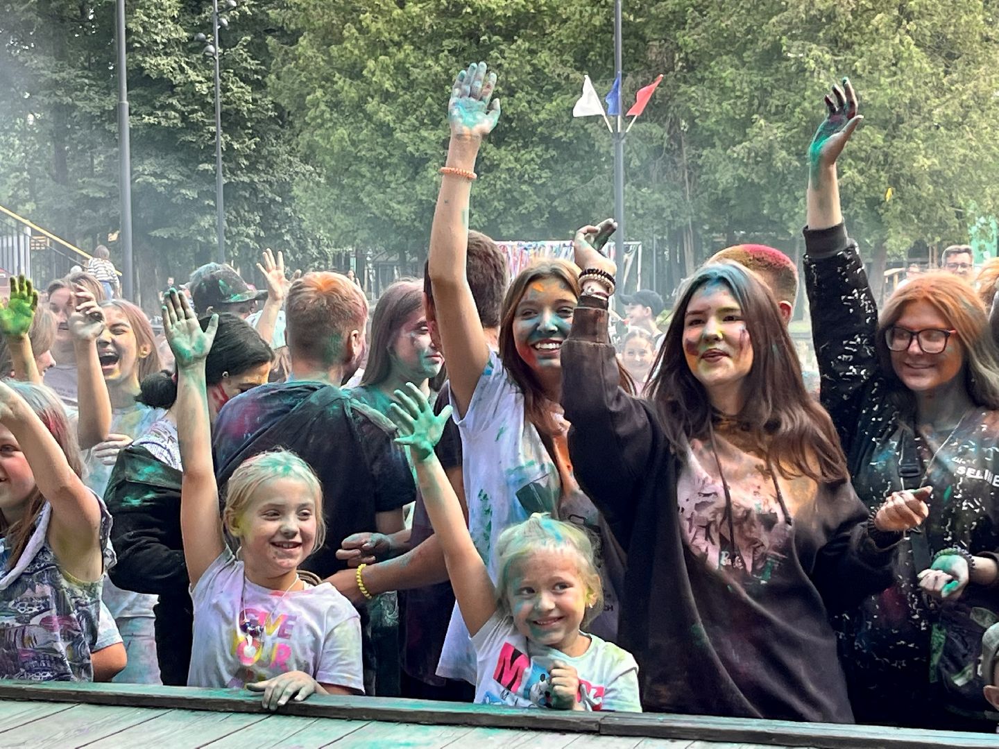 Наро-Фоминск, центральный парк, лето в Подмосковье, фестиваль