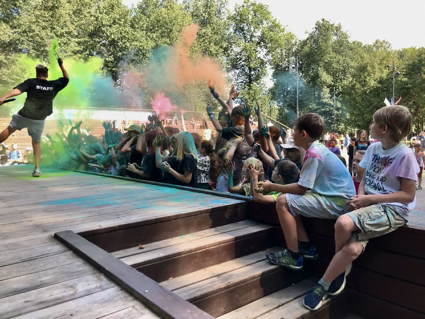 Наро-Фоминск, центральный парк, лето в Подмосковье, фестиваль