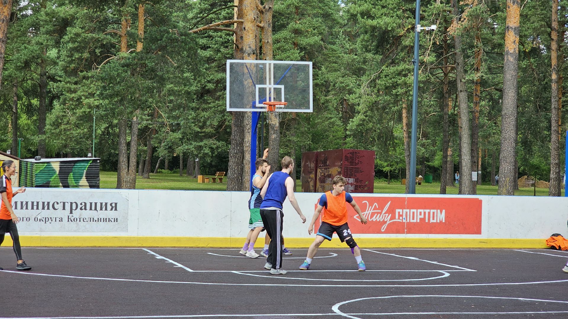 стритбол, Кузьминский лесопарк, соревнования, Котельники
