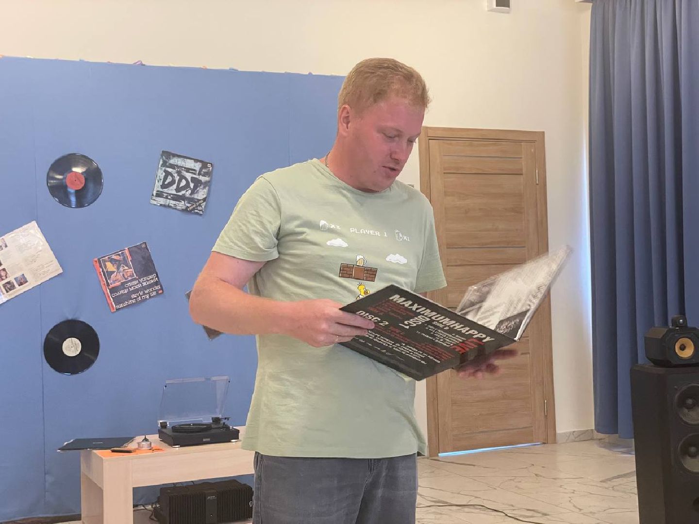 Сергиево-Посадский городской округ, Пересвет, Космос, Выставка, Винил, Музыка, МГЕР, Молодая Гвардия Единой России, Культура