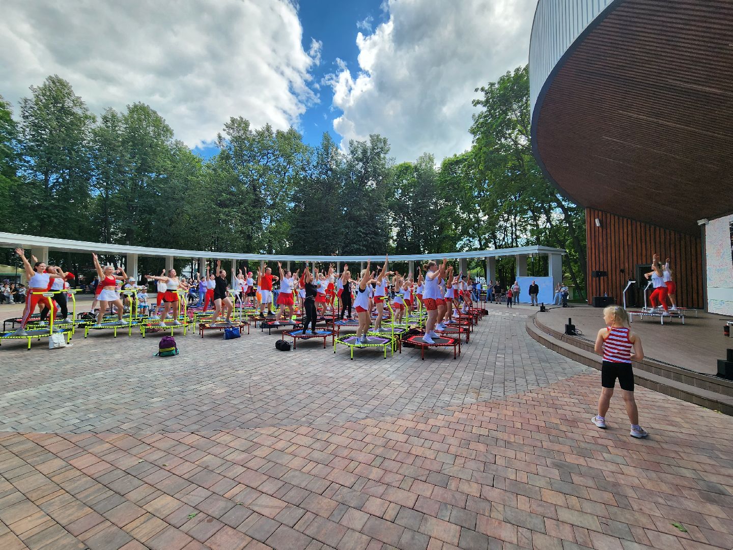 Подольск, фестиваль, джампинг-фитнес, спорт, парк