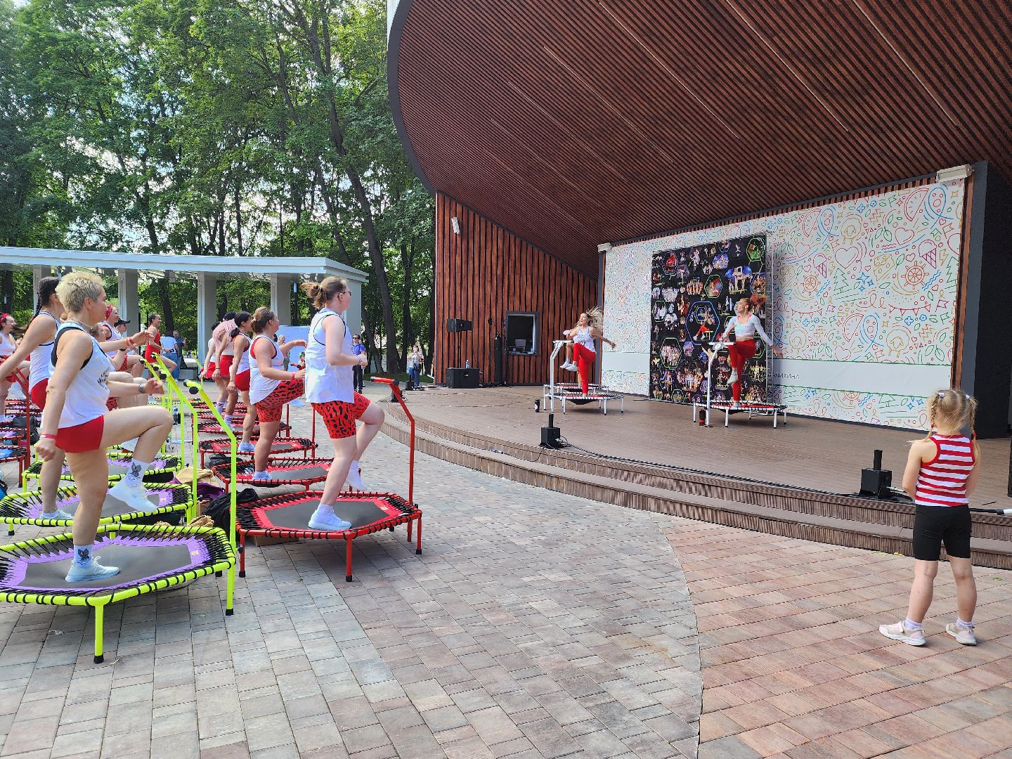 Подольск, фестиваль, джампинг-фитнес, спорт, парк