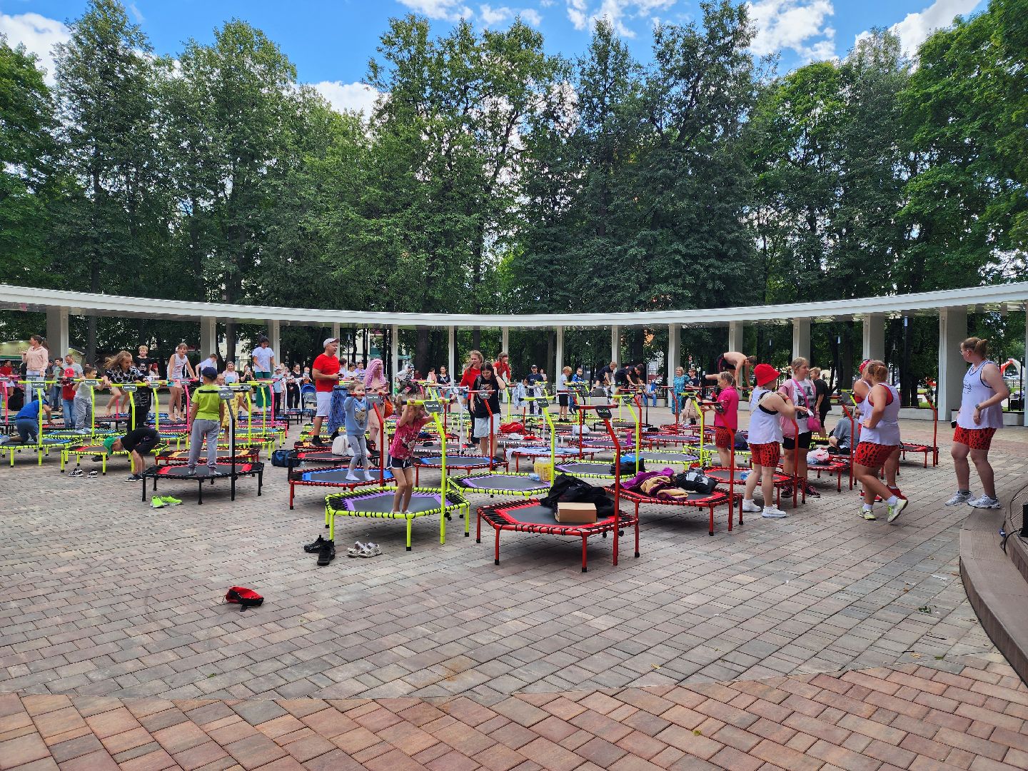 Подольск, фестиваль, джампинг-фитнес, спорт, парк
