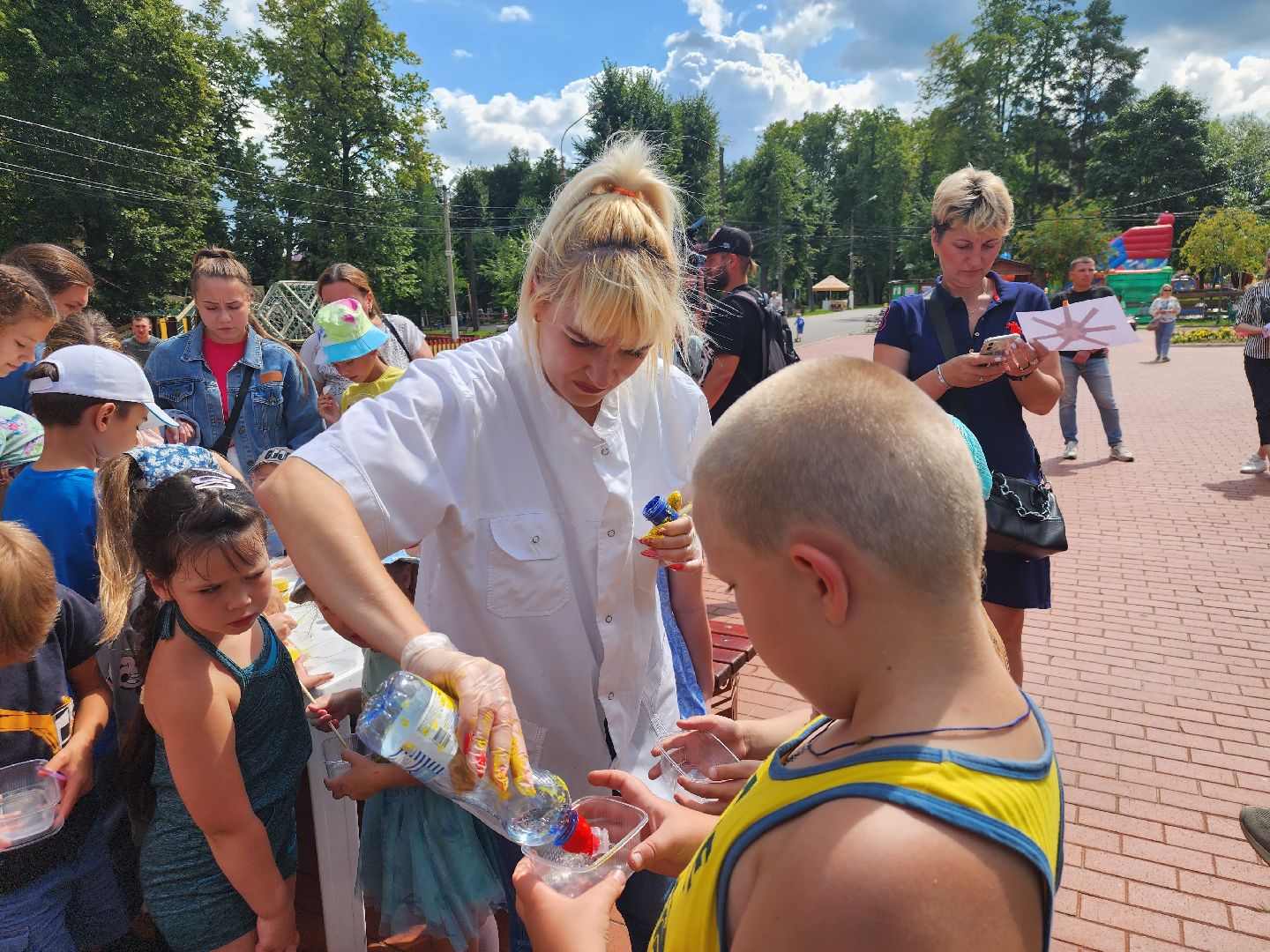 Павловский Посад, городской округ Павловский Посад, люди, праздник, парк, опыты, образование