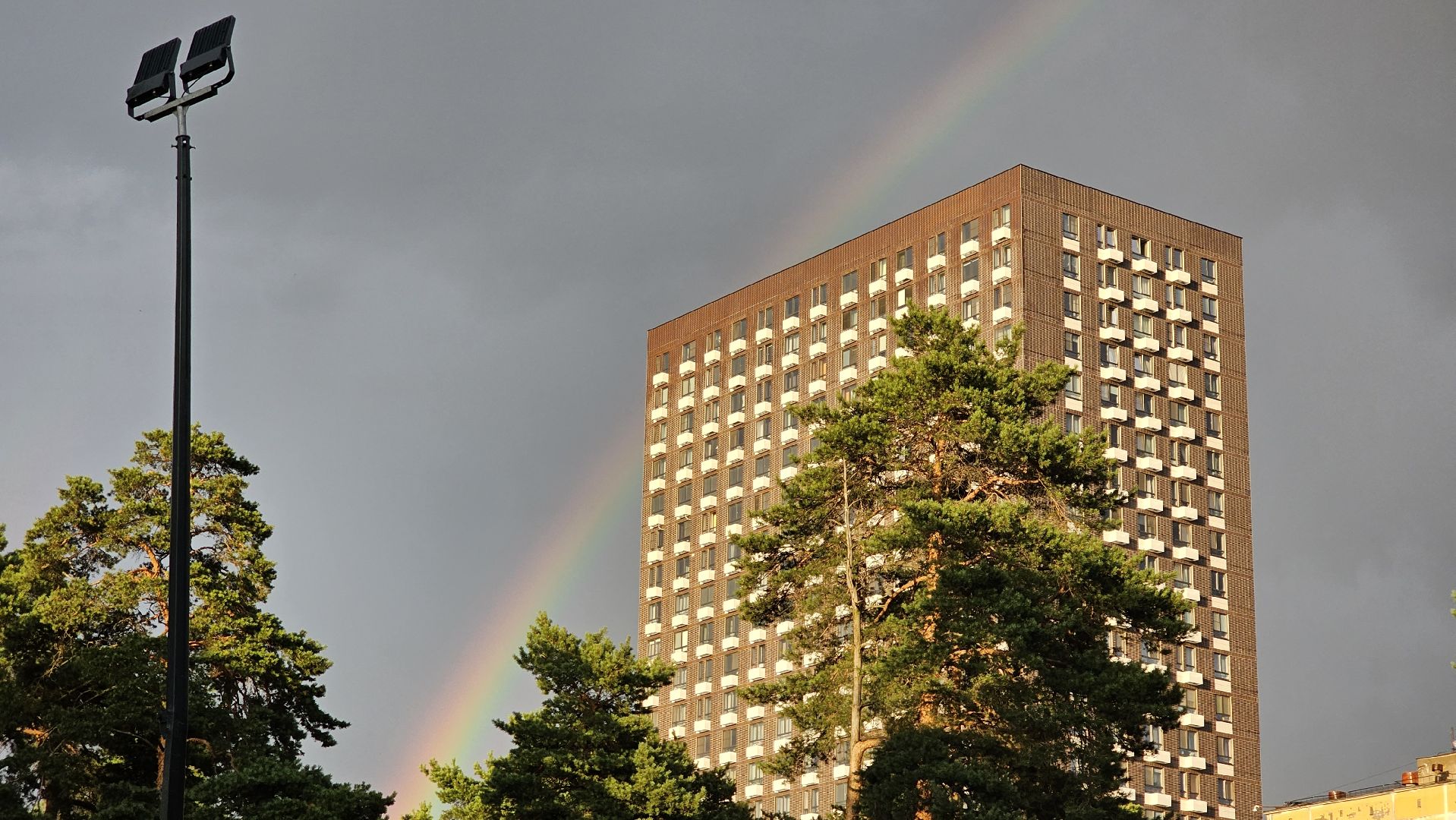 погодное явление, радуга, дождь, Котельники