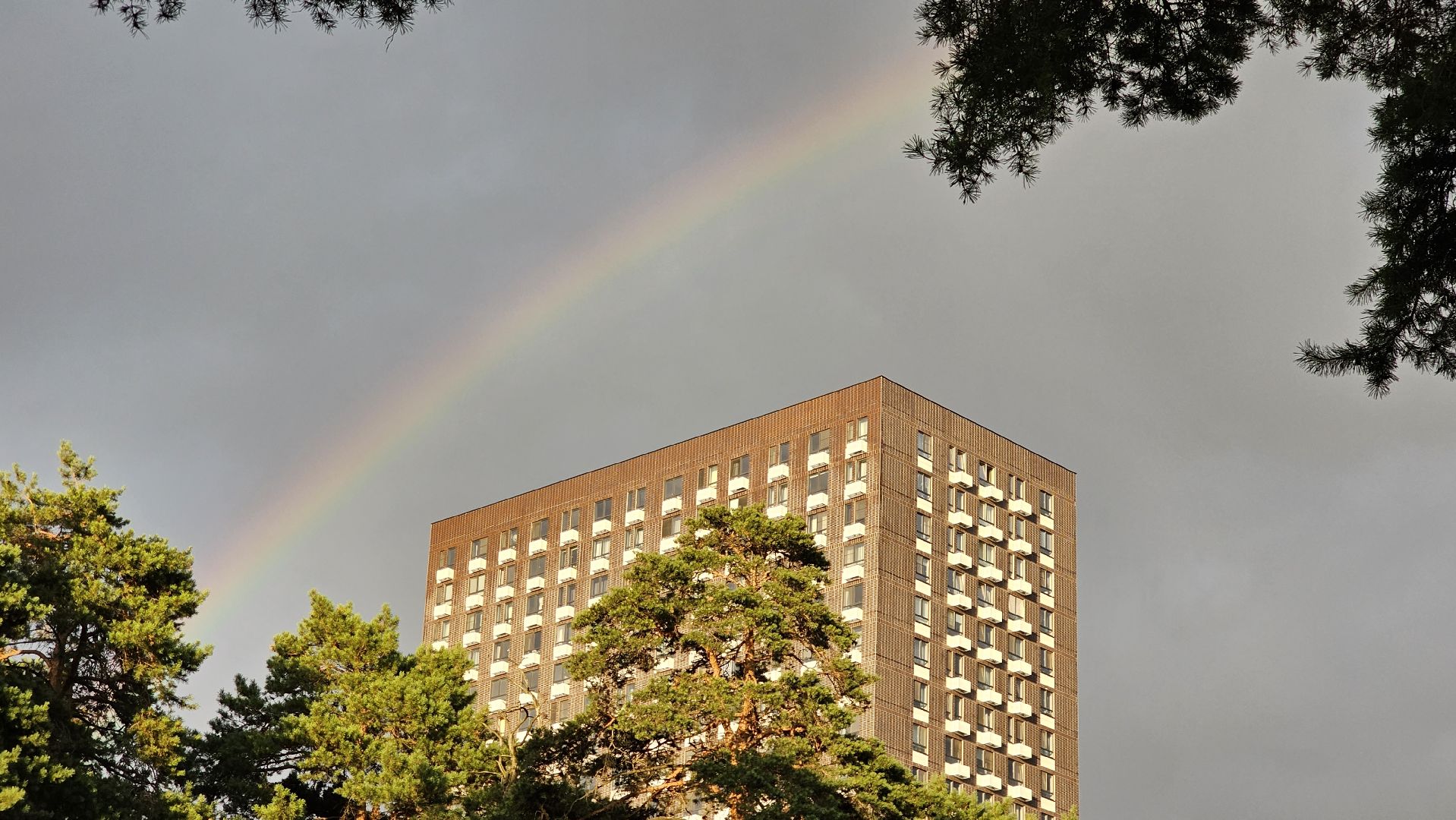погодное явление, радуга, дождь, Котельники