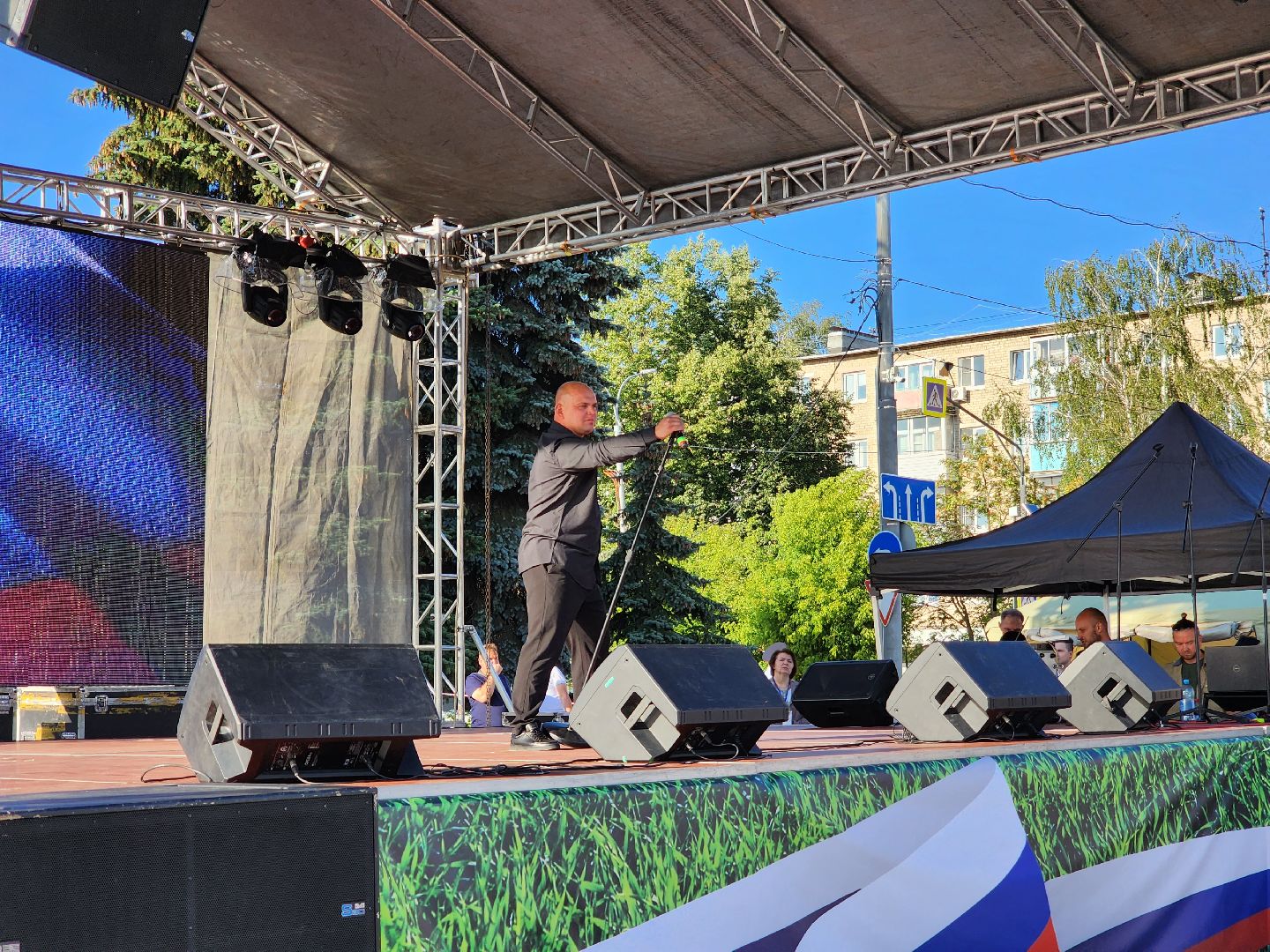 Павловский Посад, городской округ Павловский Посад, люди, концерт, спецоперация, военные, поддержка