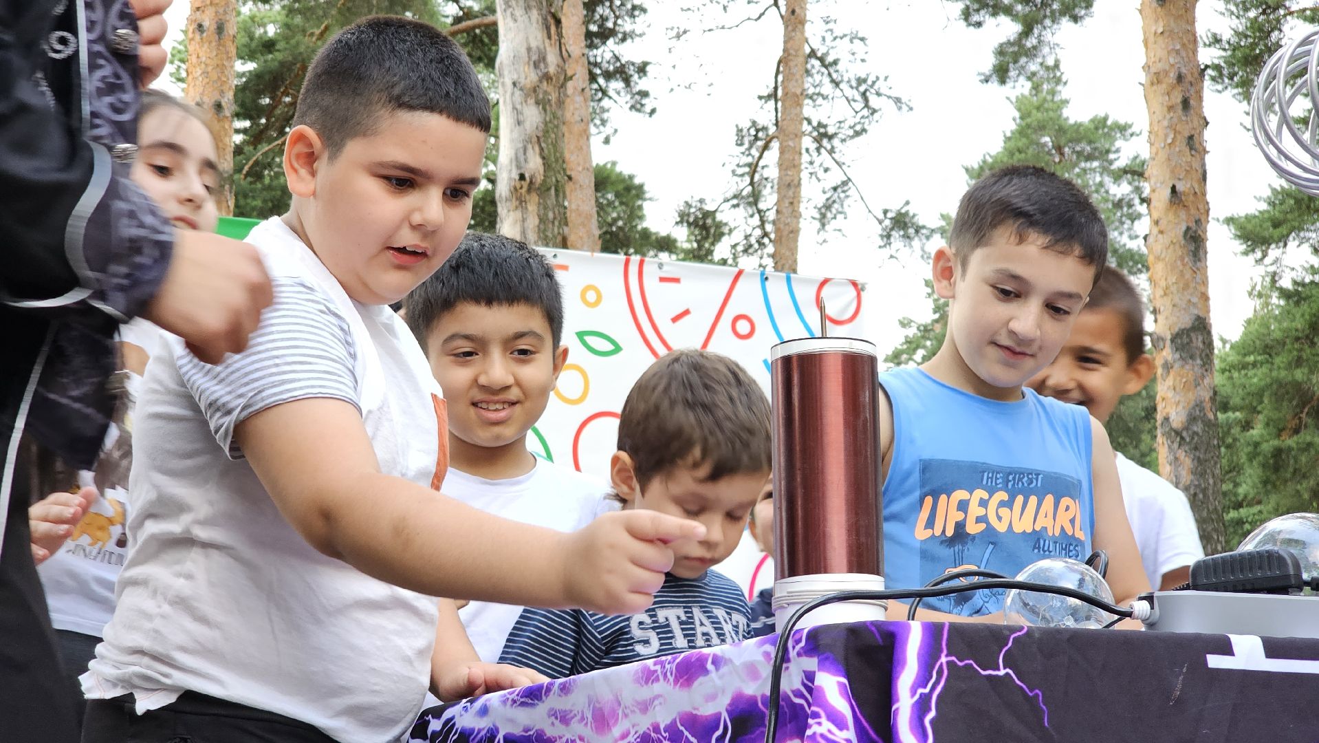 Ночь в парке, лето в Подмосковье, Котельники