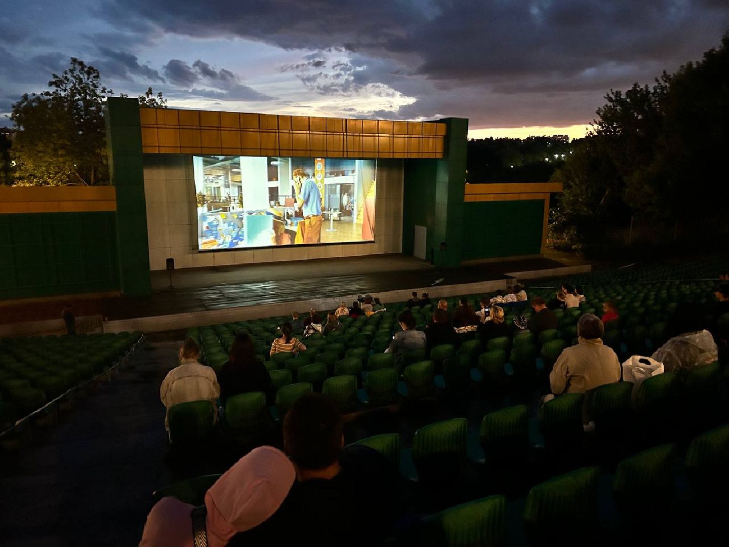 Подольск, парк, кино