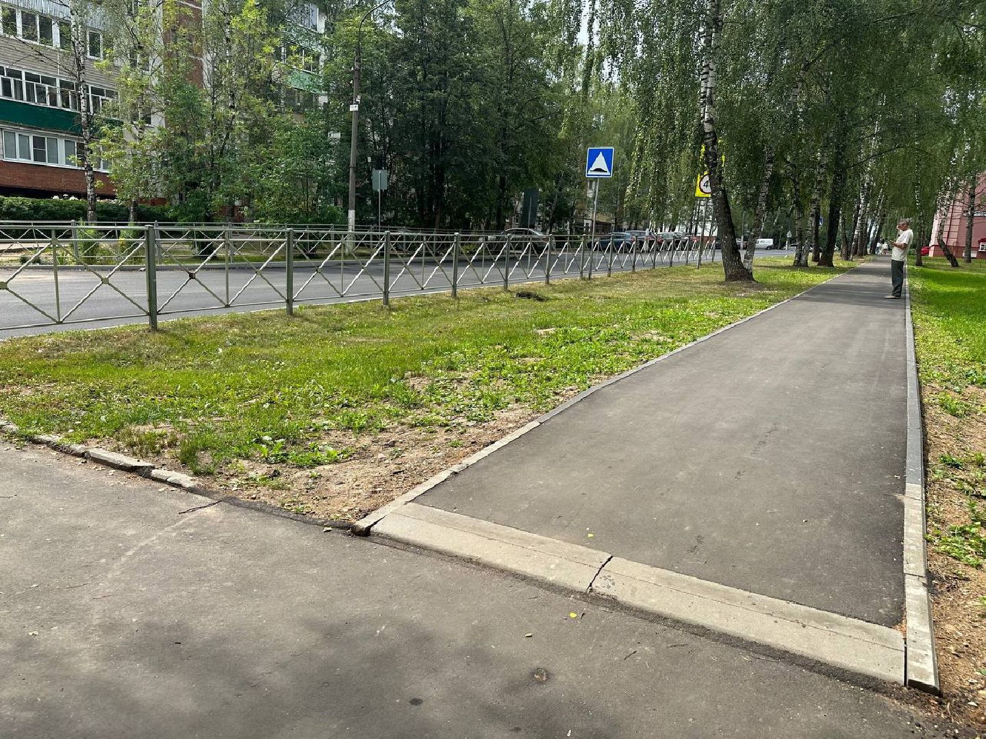 Благоустройство территории, асфальтирование, дорожное покрытие, Наро-Фоминск