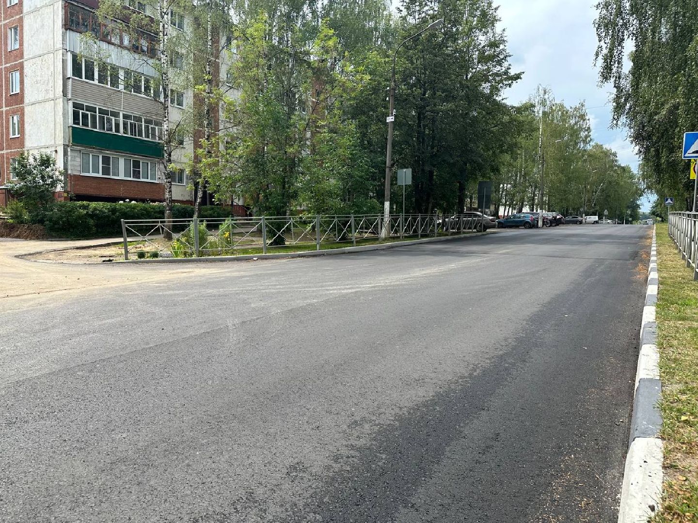 Благоустройство территории, асфальтирование, дорожное покрытие, Наро-Фоминск