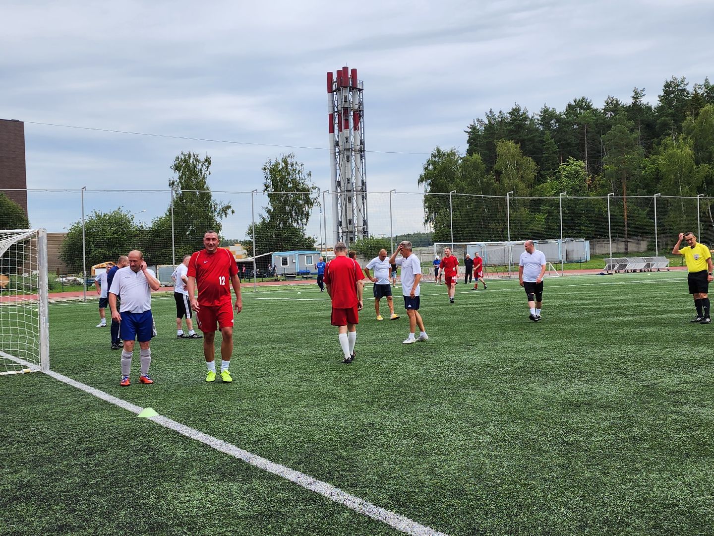 видное; ветераны; матч; футбол; игра