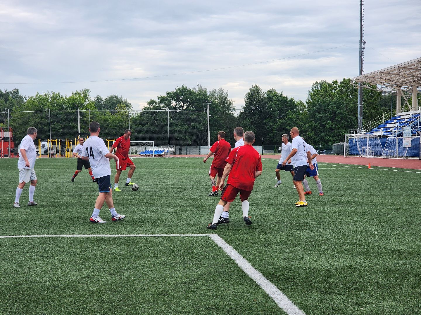 видное; ветераны; матч; футбол; игра