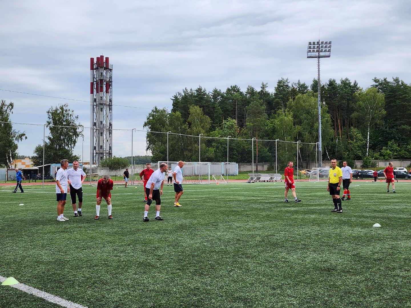 видное; ветераны; матч; футбол; игра