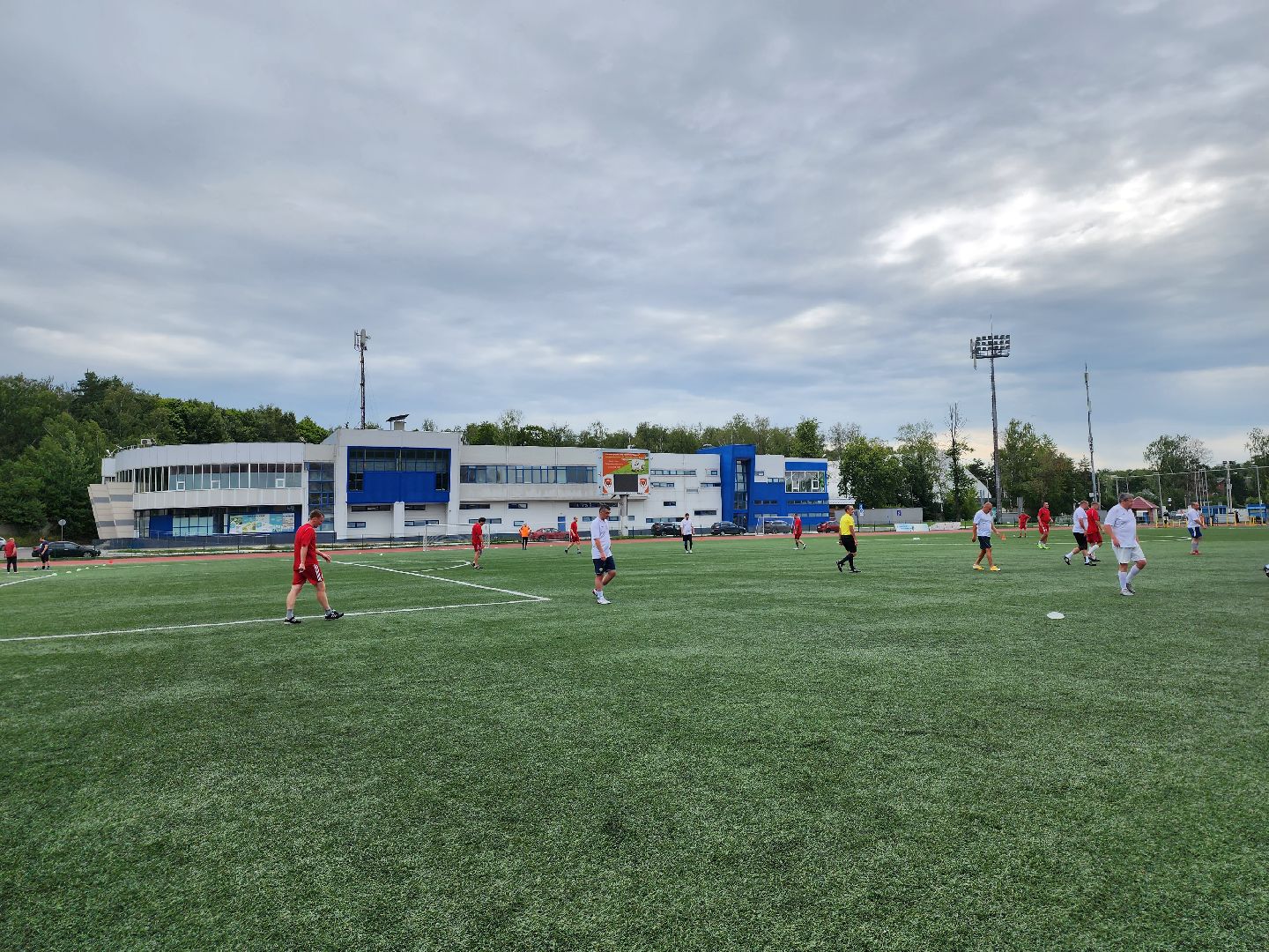 видное; ветераны; матч; футбол; игра