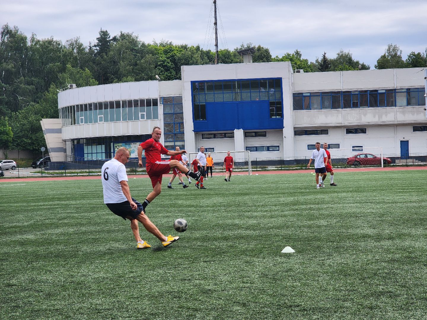 видное; ветераны; матч; футбол; игра