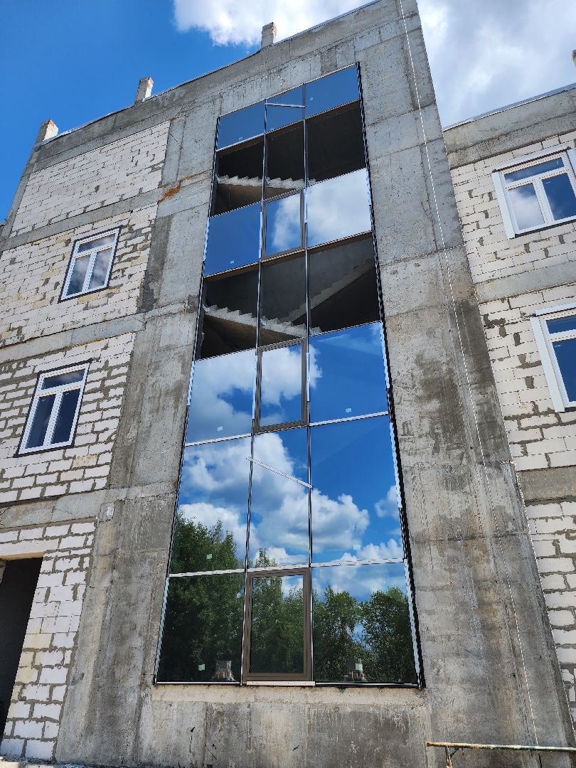 окна, витражи, входные группы, поликлиника, серпухов, ивановские дворики,