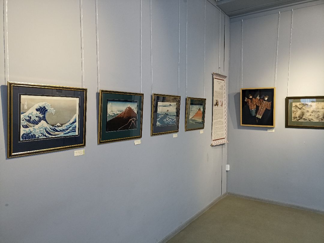 Серпухов, культура, гравюры, Япония