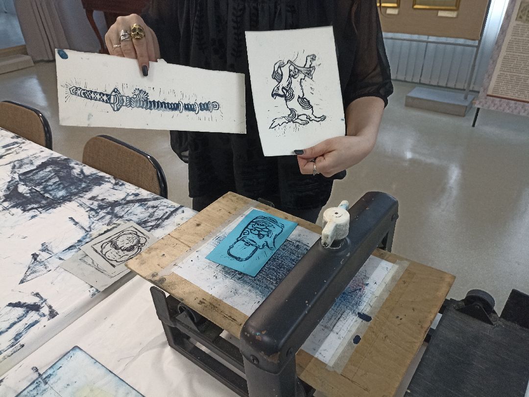 Серпухов, культура, гравюры, Япония