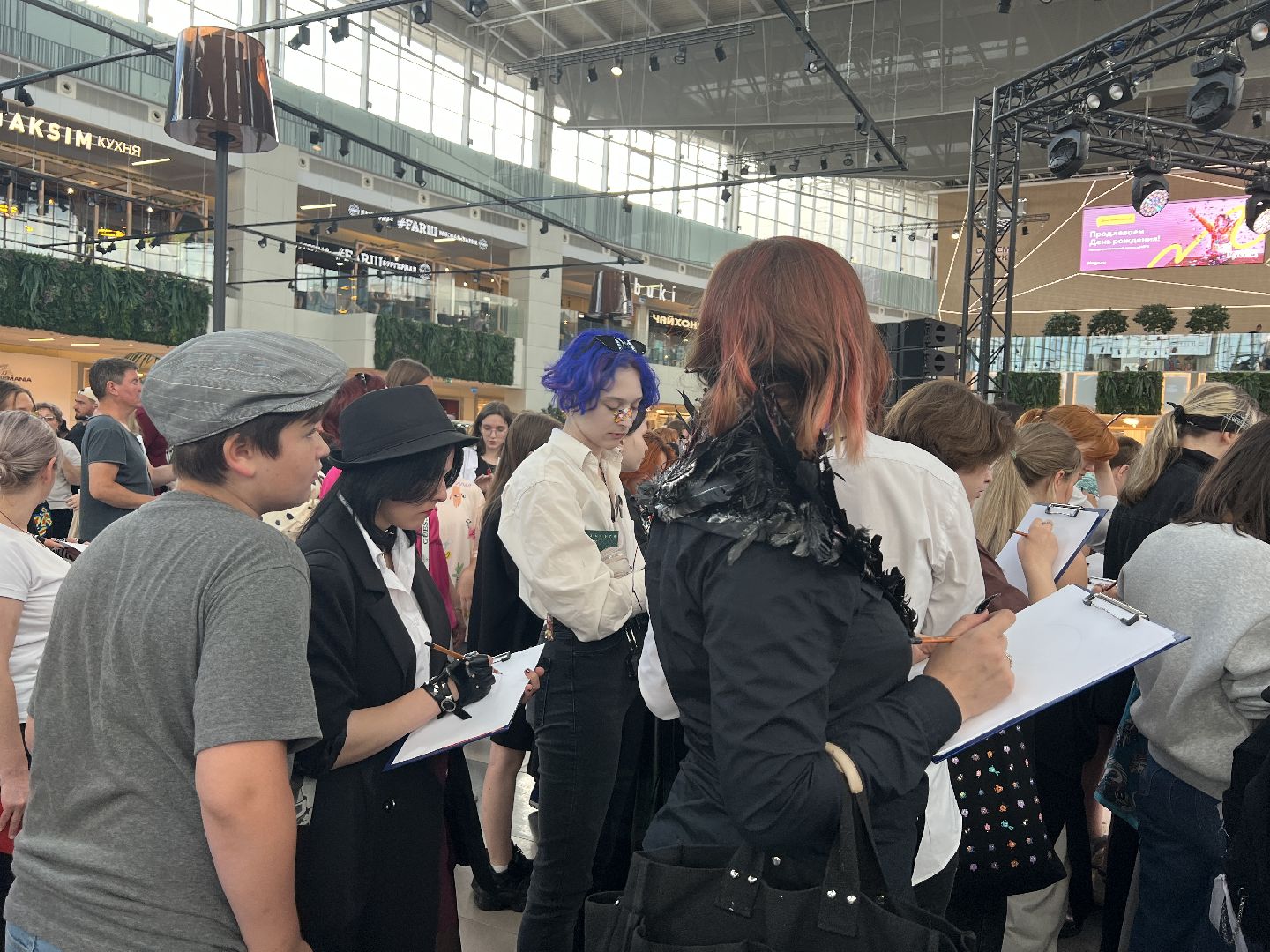 Химки, Мега Химки, Мегакон, фестиваль, мастер-класс, рисование