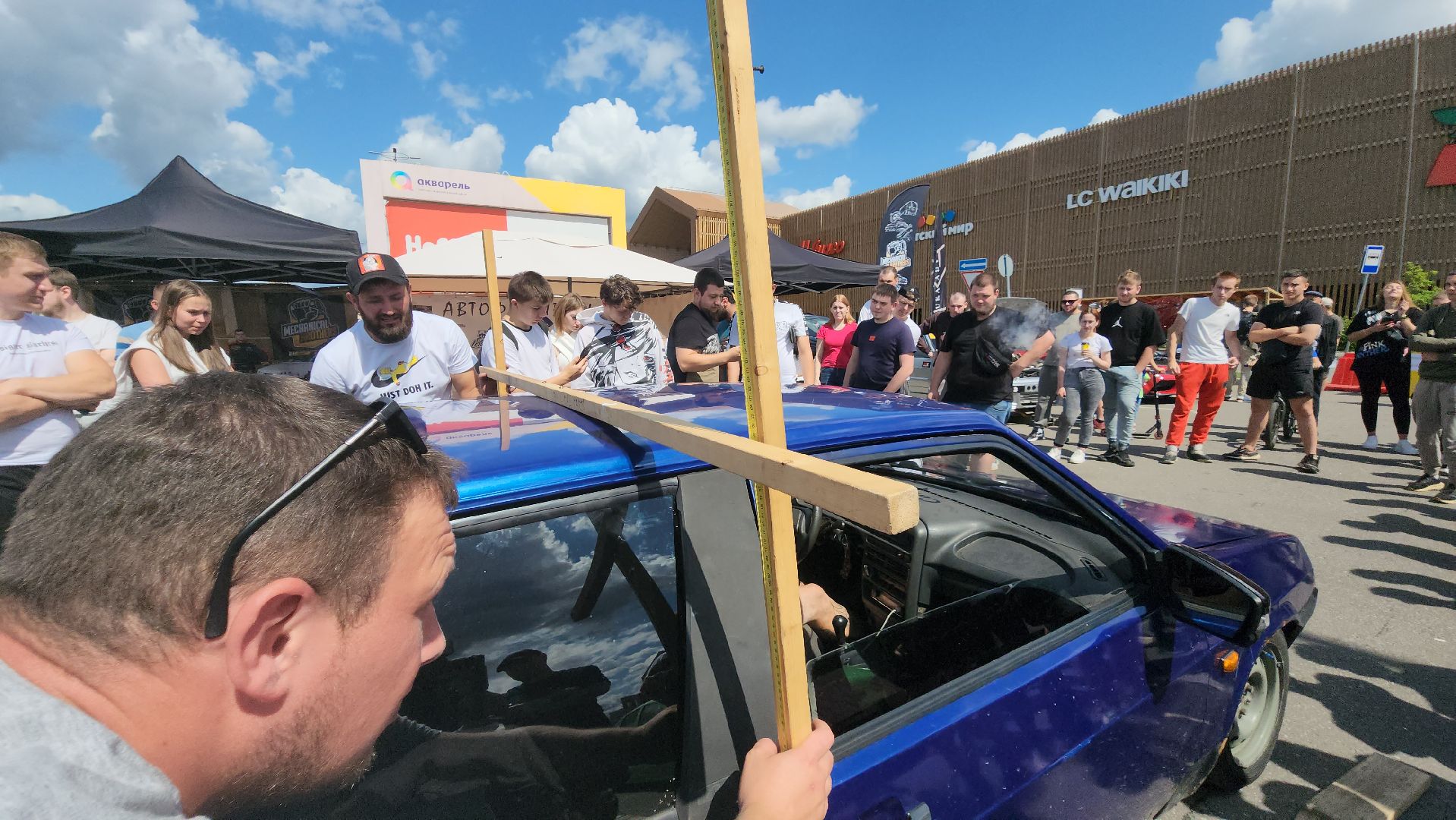 Пушкино, ТРЦ Акварель, Пушкинский округ, автомир, тюнинг, БПАН