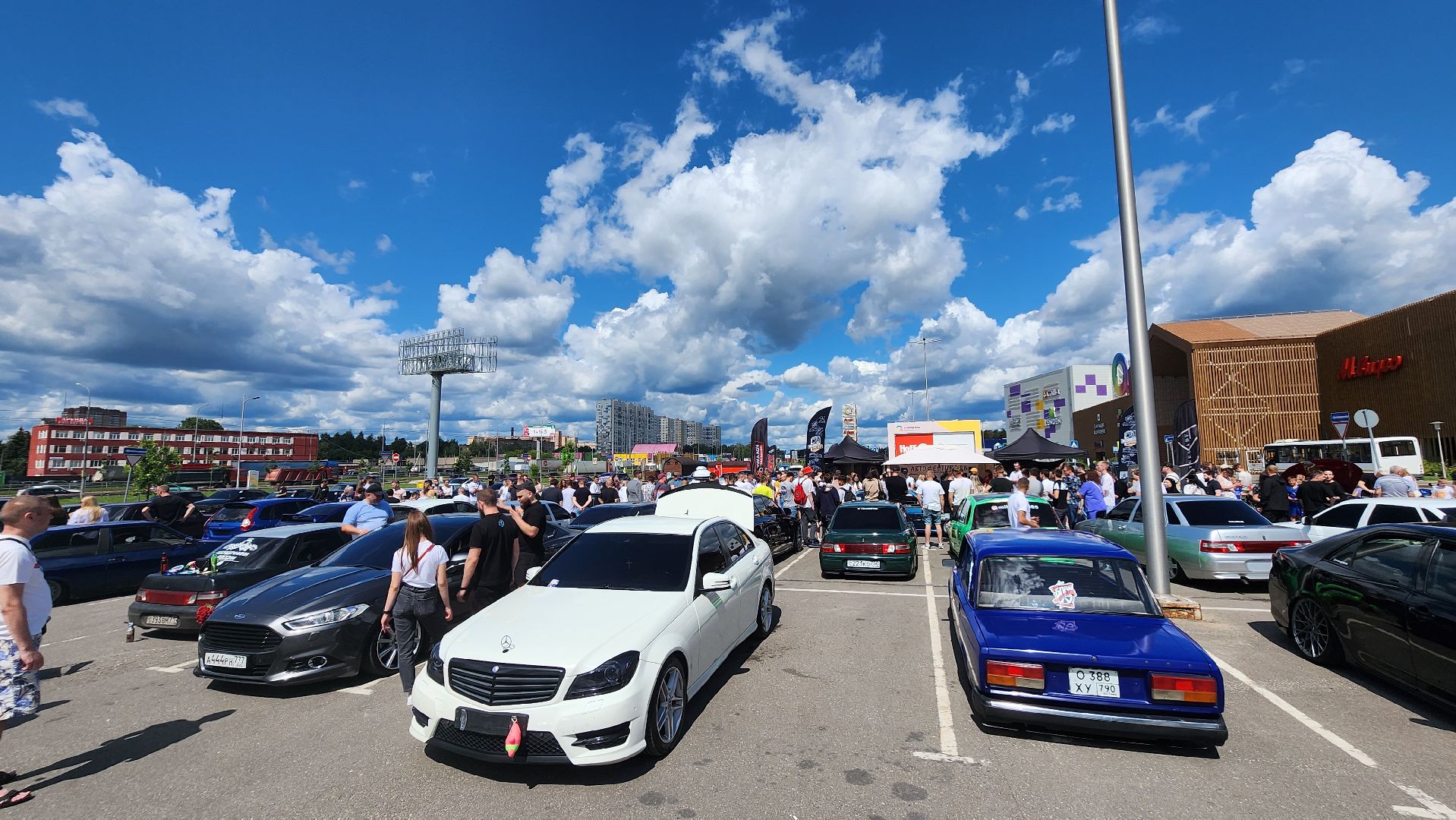 Пушкино, ТРЦ Акварель, Пушкинский округ, автомир, тюнинг, БПАН