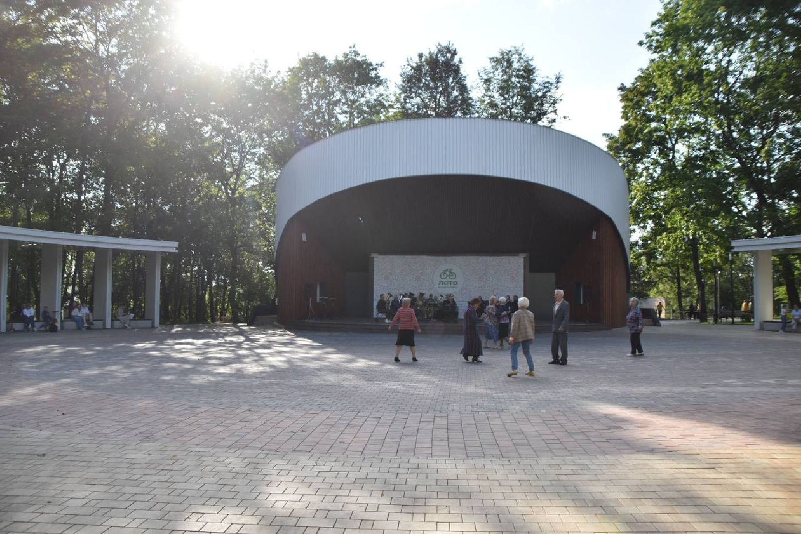 Подольск, парк, окрестр, концерт, отдых, музыка, танцы