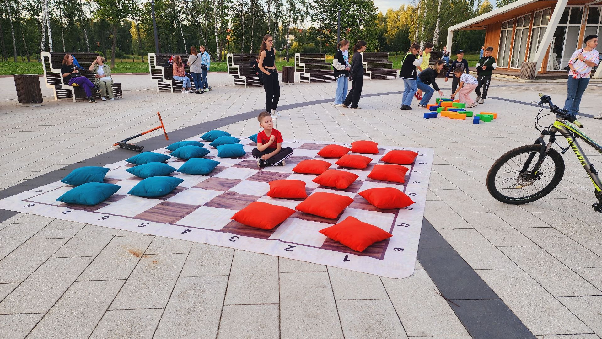 Подмосковье, Ивантеевка, Ночь в парке, Подмосковные парки