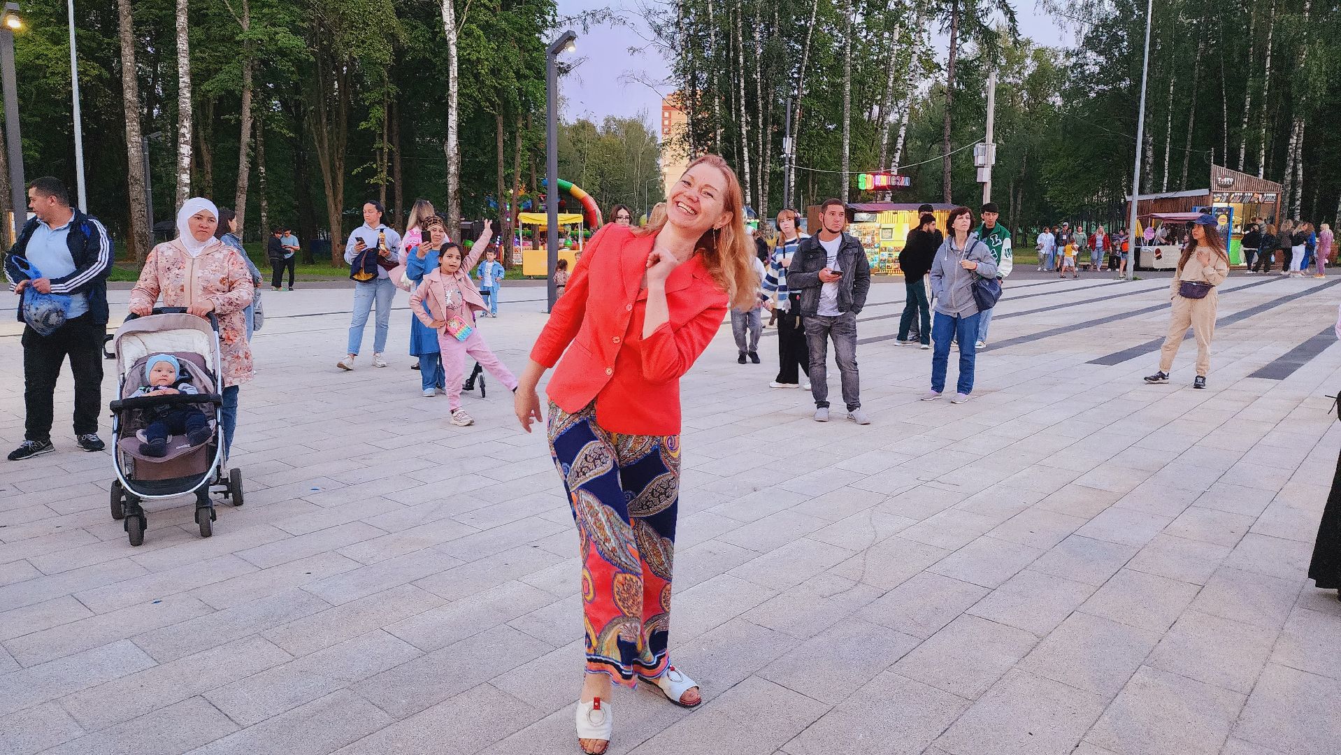 Подмосковье, Ивантеевка, Ночь в парке, Подмосковные парки