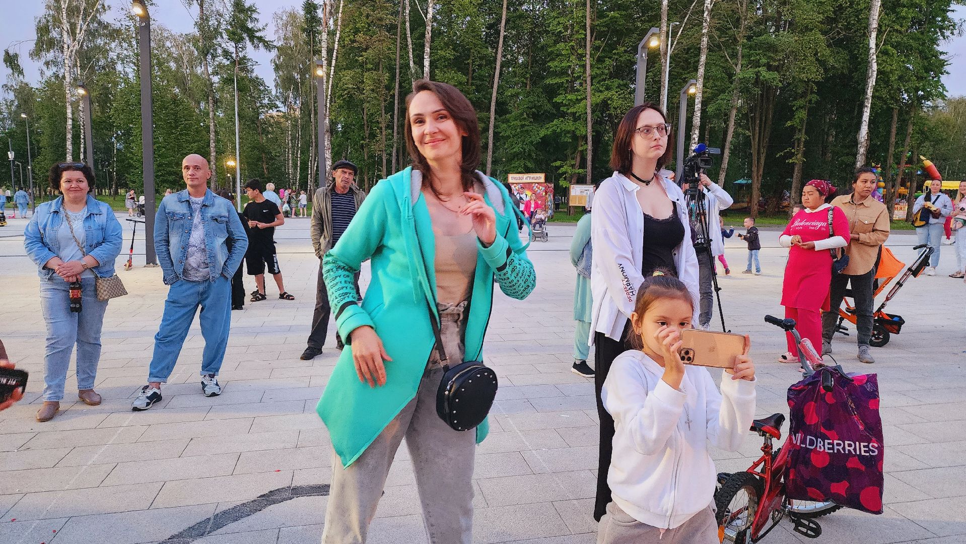 Подмосковье, Ивантеевка, Ночь в парке, Подмосковные парки