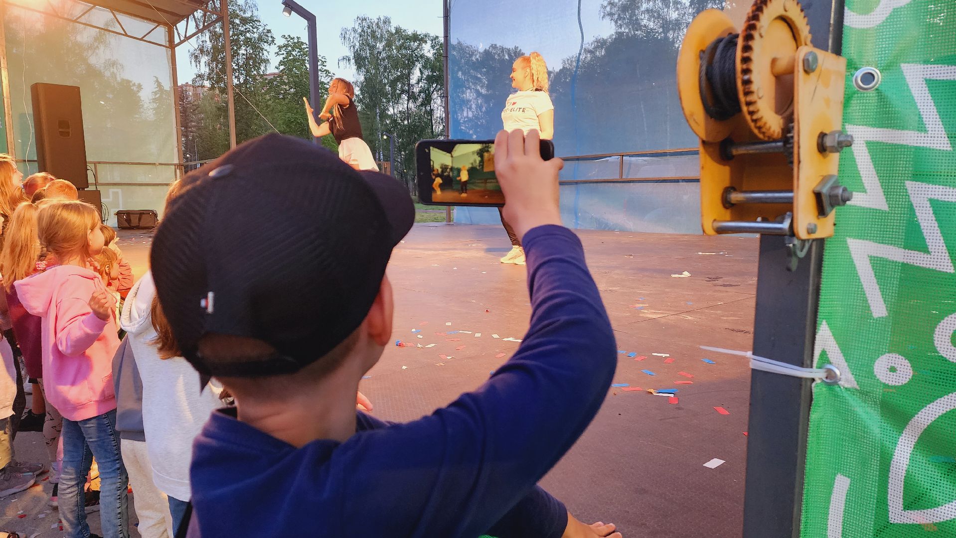 Подмосковье, Ивантеевка, Ночь в парке, Подмосковные парки