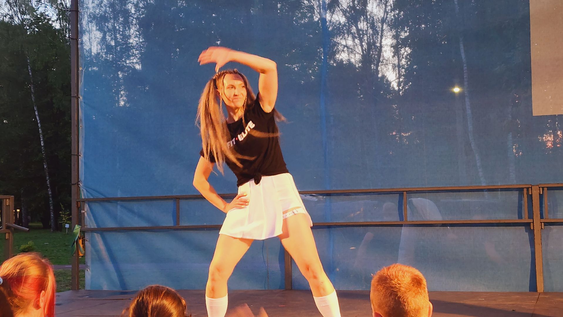 Подмосковье, Ивантеевка, Ночь в парке, Подмосковные парки