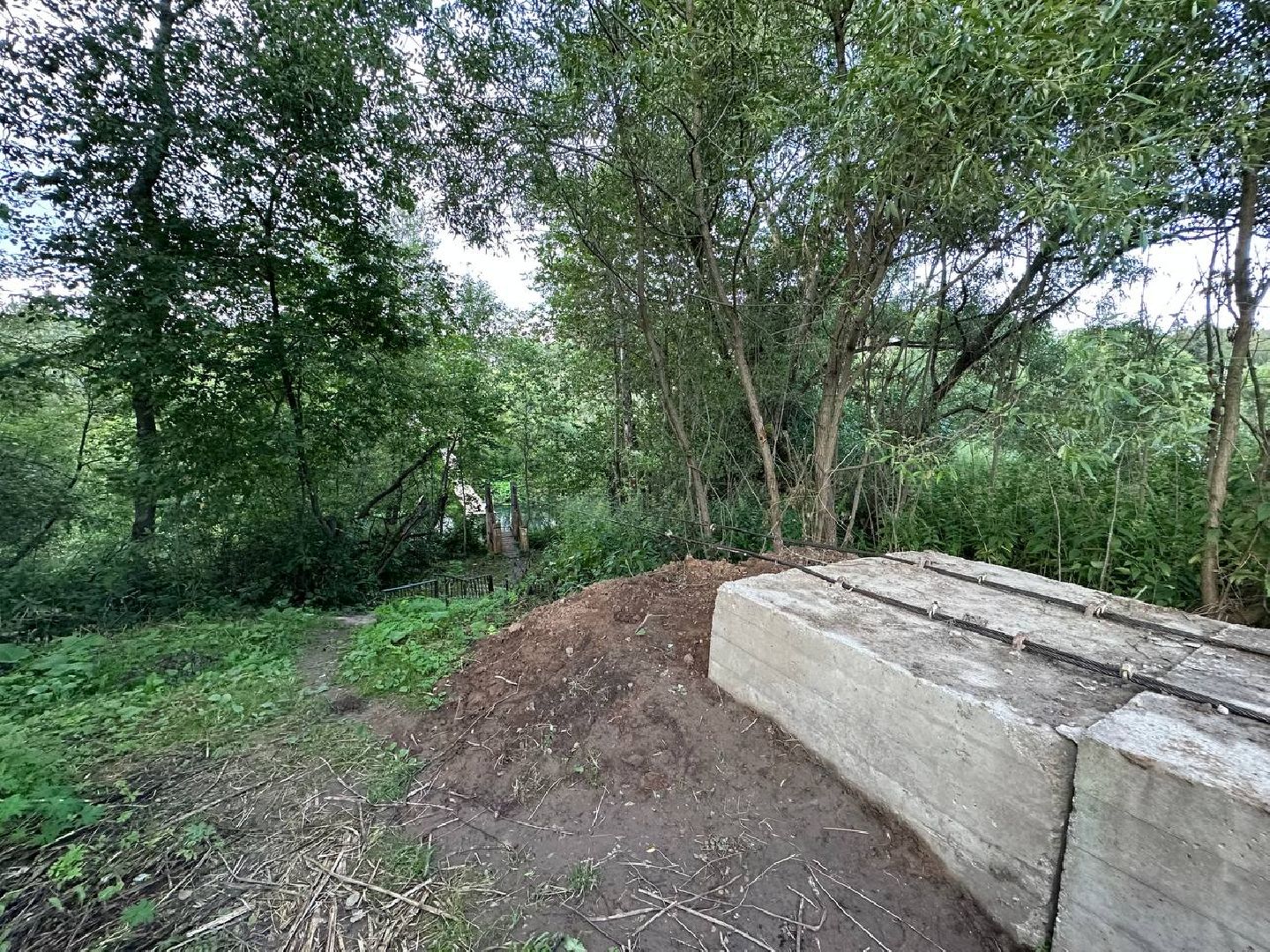 Последствия паводка, Подвесной мост, Атепцево, Наро-Фоминск, ремонт моста