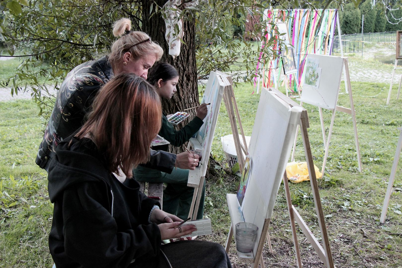 Лобня, акция, парк