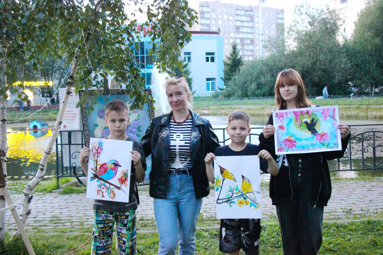 Лобня, акция, парк