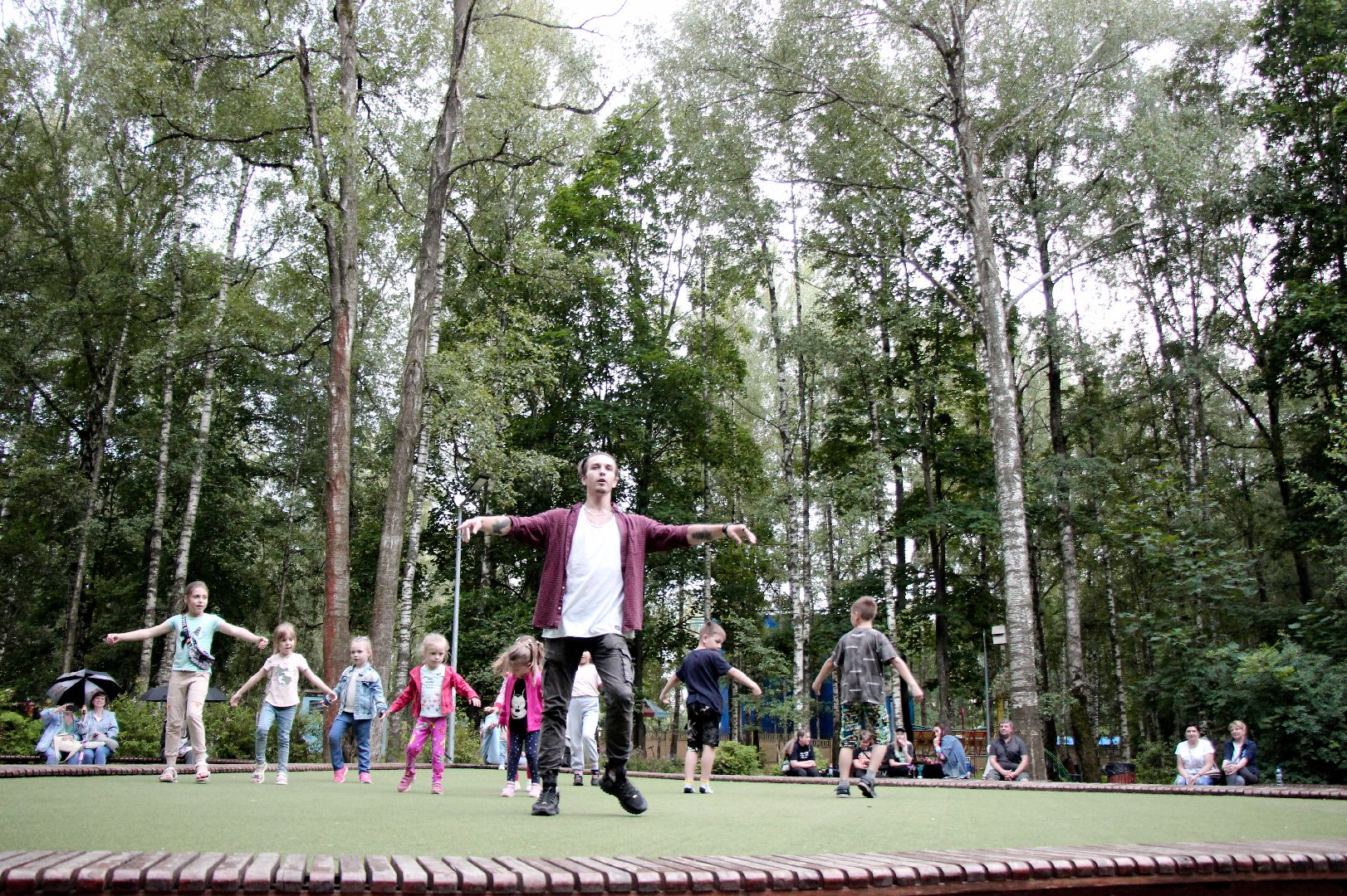 Лобня, акция, парк